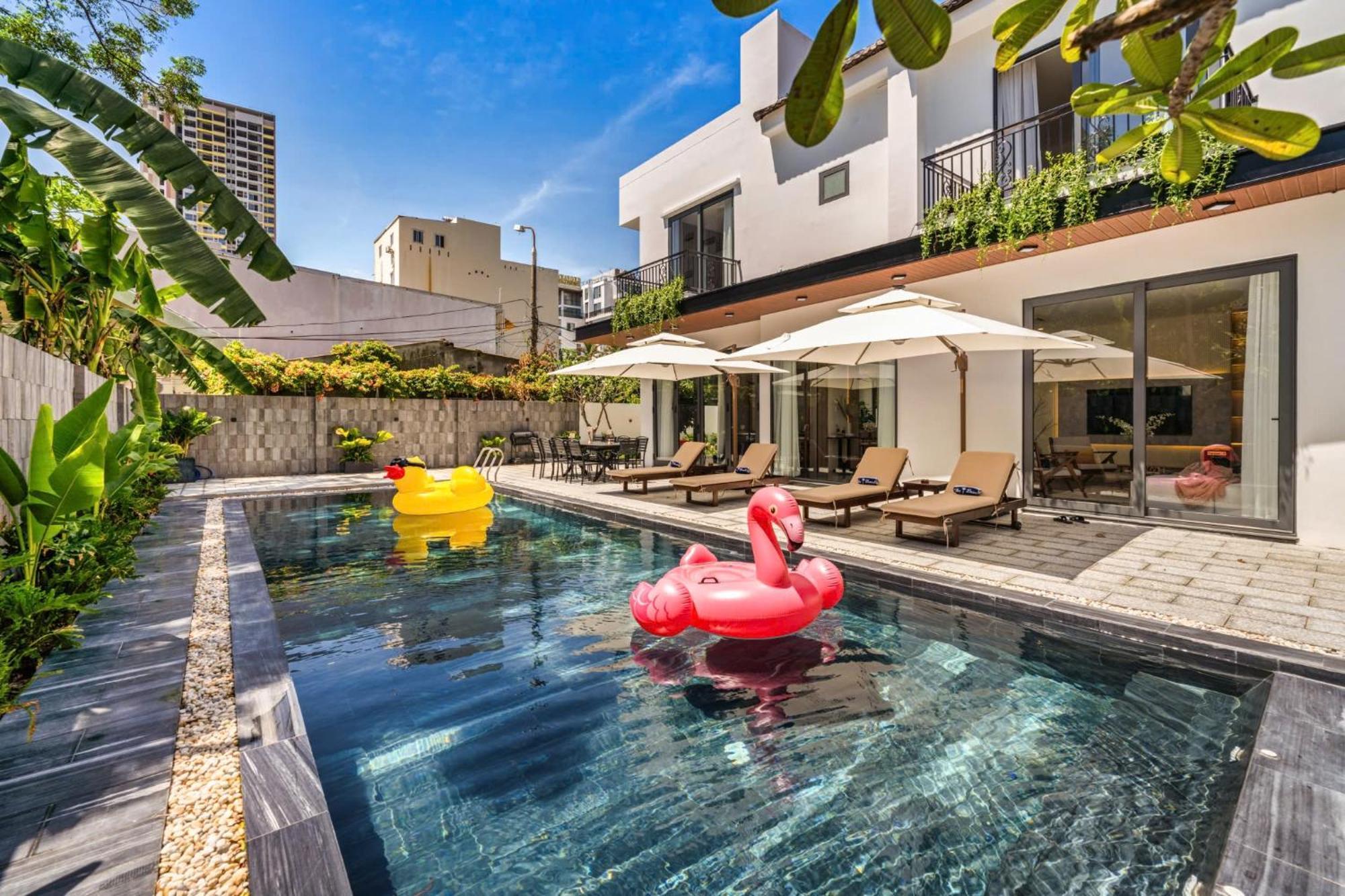 Luxurious 500M Villa, Private Pool, 300M To Beach Da Nang Luaran gambar